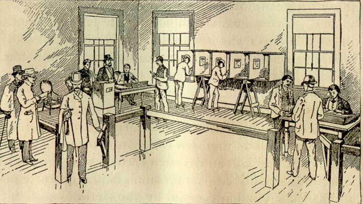 Historic election records preserved in a public archive