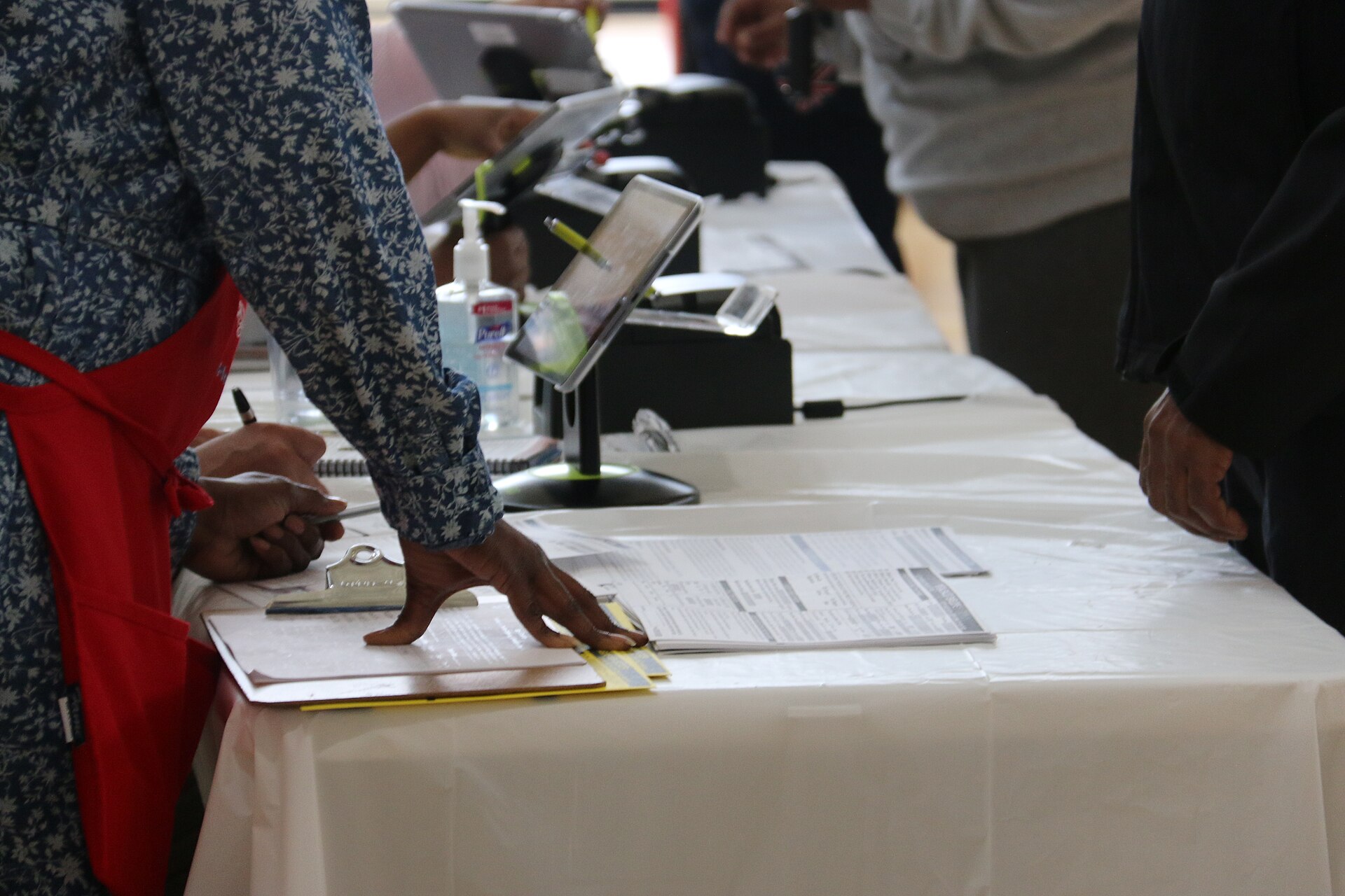 A polling station in Washington, D.C., during the November 5, 2024, U.S. general election. Photo: OSCE Parliamentary Assembly / Wikimedia Commons, CC BY-SA 2.0.